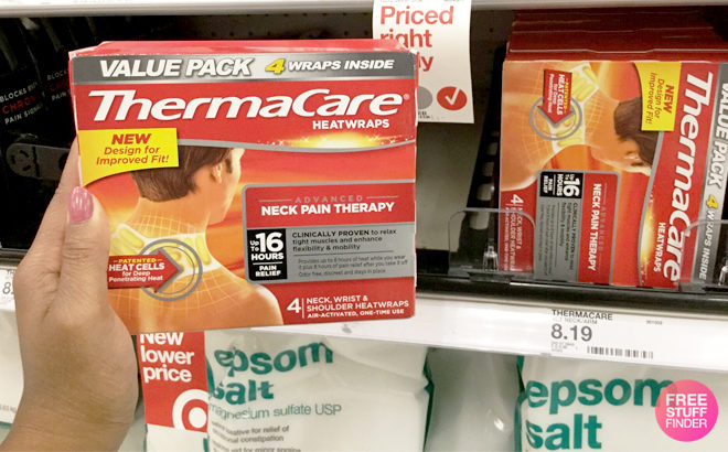 Target: Thermacare Heat Wraps JUST $5.19 (Regularly $8.19) - Print Now!