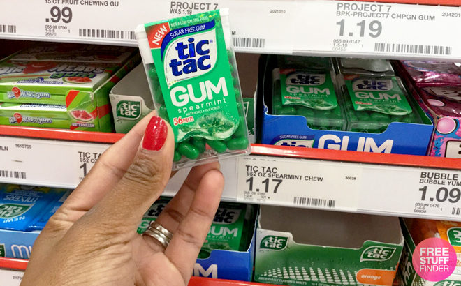*HOT* 40% Off Tic Tac Gum Singles at Target (JUST 20¢ - Regularly $1.17)