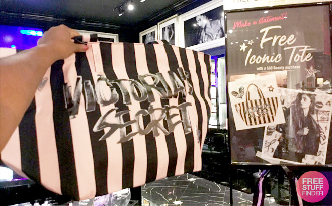 FREE Tote with Beauty & Accessories Purchase at Victoria’s Secret ($58 Value!)