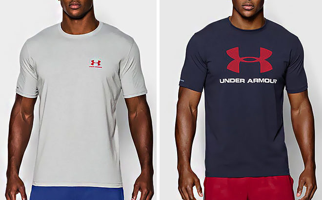 Under Armour Men’s Tees JUST 11.99 (Reg $25) + FREE Shipping - That's 52% Off!