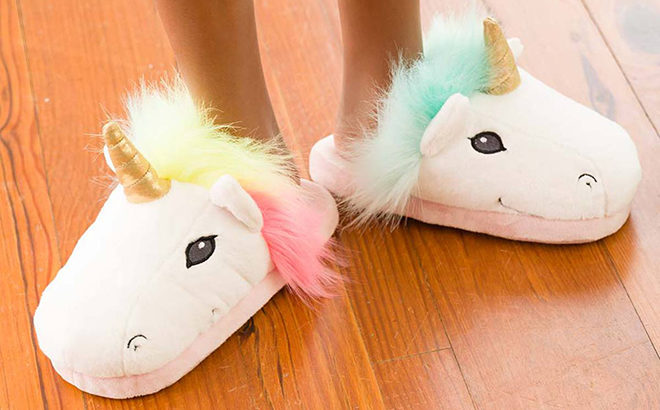 Kids' Unicorn Light-Up Slippers JUST $15.79 (Regularly $30) at Zulily – Today Only!