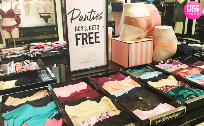 Victoria’s Secret: Buy 3 Get 3 FREE Panties - Only $7.25 Each (Reg $14.50) - Today Only!