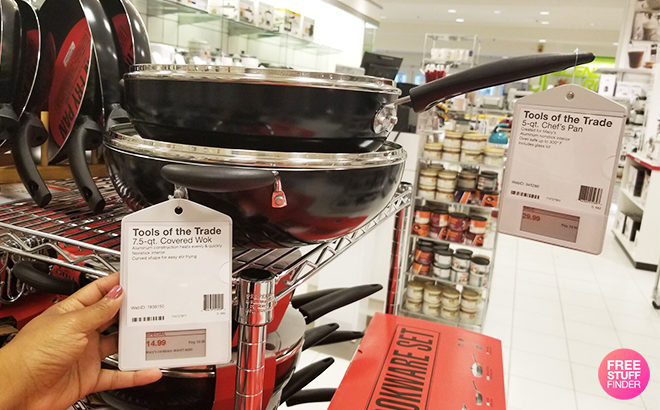 Macy's: Tools of the Trade 7.5 Qt. Covered Wok ONLY $14.99 (Regularly $60) - 75% Off!