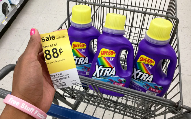 Walgreens: Xtra Liquid Laundry Detergent ONLY 88¢ - Last Chance to Stock Up!