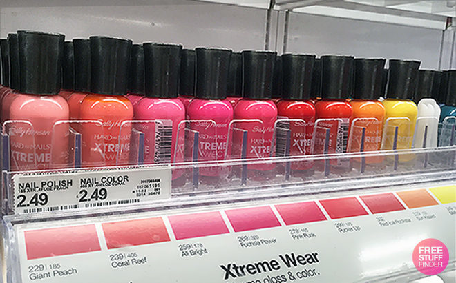 NEW $3 in Sally Hansen Coupons - Score Nail Polish for JUST $1.49 at Target