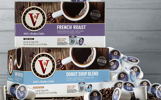 Victor Allen's K-Cups 80 ct JUST $17.49 Each (Reg $25) + FREE Shipping (22¢ Per K-Cup)