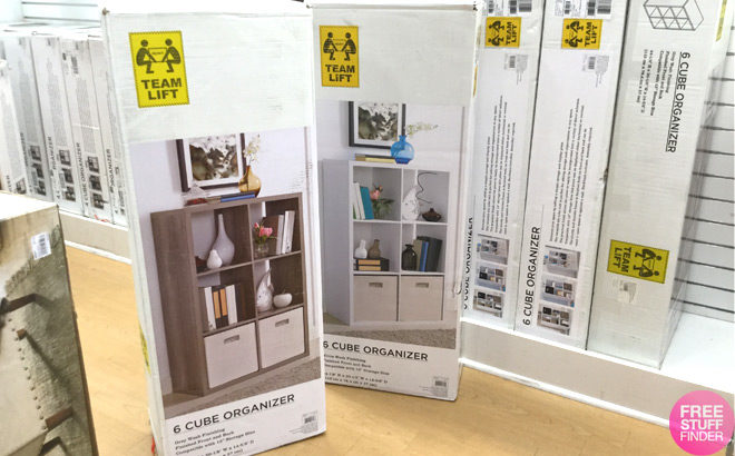 *HOT* 6-Cube Storage Unit ONLY $38.99 + FREE Shipping at Kohl's (Regularly $130)