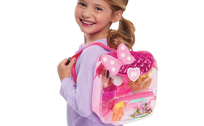 Amazon: Minnie Mouse Happy Helpers Backpack Picnic Set JUST $7 (Regularly $15)