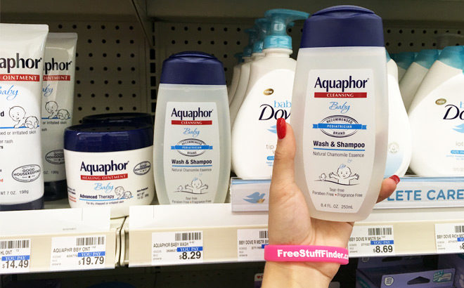 Aquaphor Baby Wash and Shampoo & Diaper Rash Cream ONLY $3.09 Each at CVS (Reg $9)