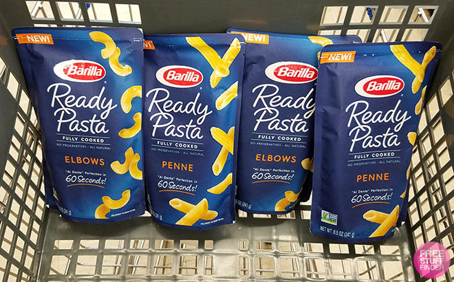 Barilla Ready Pasta Pouches for ONLY 50¢ at Walgreens (Regularly $2) - Stock Up!