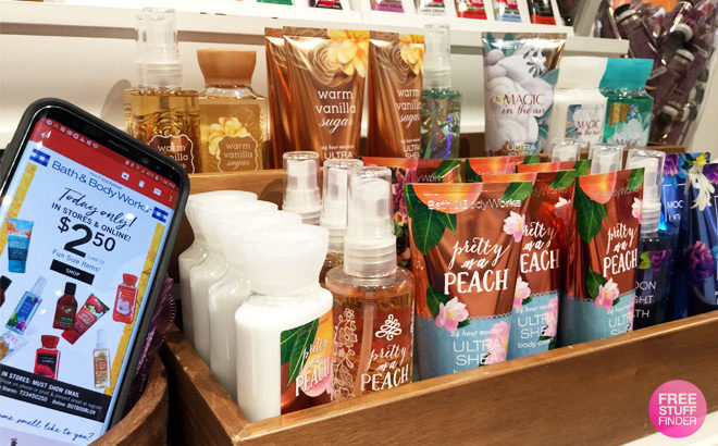 Bath & Body Works Fun Size Body Care for JUST $2.50 (Regularly $6) – Today Only!