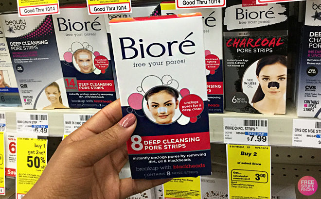 CVS: Biore Cleansers & Pore Strips, Starting at JUST $5.49 Each (Regularly $8)