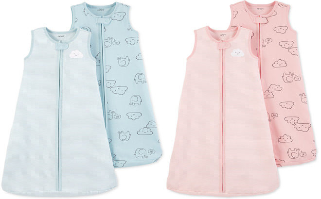 Carter's Baby Sleep Sack 2-Piece Set for JUST $4.96 (Regularly $36) - Over 85% Off!