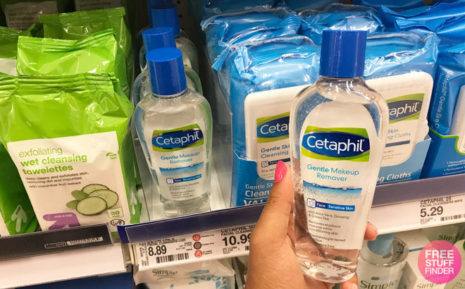 Cetaphil Makeup Remover for ONLY 99¢ at Target (Regularly $9) - Print Coupon Now!