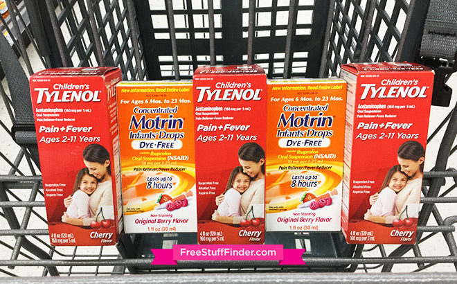 Walmart: Children's Tylenol, Motrin & Sudafed JUST $2.72 Each (Regularly $6)