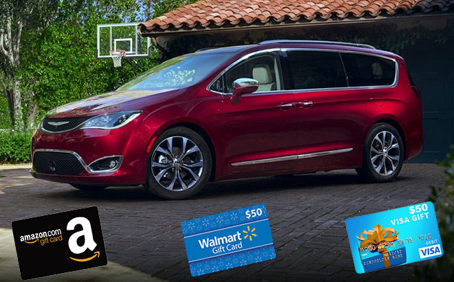 Possible FREE $50 Gift Card with Chrysler Pacifica Test Drive (Amazon, Walmart or Visa)