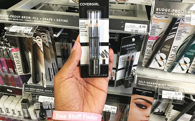 NEW $6 in CoverGirl Cosmetics Coupons Brow Pencil 2-Pack JUST 99¢ at CVS (Print!)