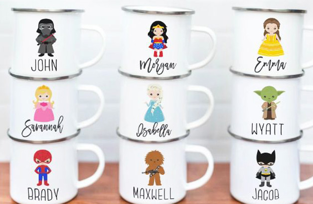 Personalized Kids Mugs for ONLY $16.99 + FREE Shipping (Choose from 40 Designs!)