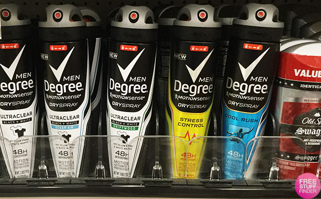 Target: Degree Men’s Dry Spray ONLY 48¢ (Regularly $3.48) - Just Use Your Phone!