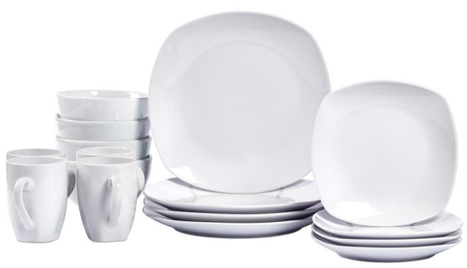 Tabletops Unlimited 16-Piece Dinnerware Set ONLY $16.99 + FREE Pickup (Regularly $50)