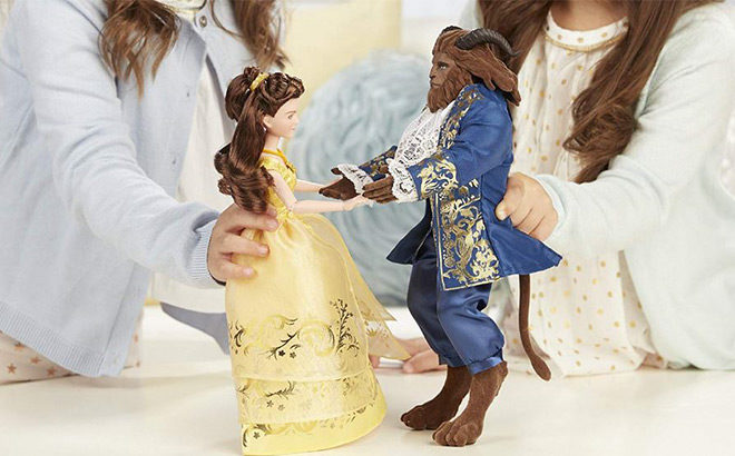 Amazon: Disney Beauty & The Beast Grand Romance Dolls Just $16.47 (Reg $50)
