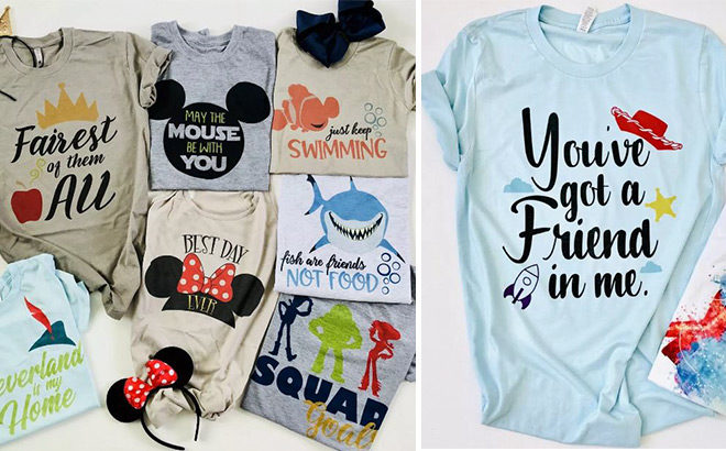 Disney Vacation Inspired Graphic Tees & Tanks Just $13.99 at Jane (Reg $27)