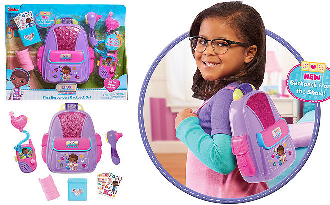 Amazon: Doc McStuffins First Responders Backpack Set JUST $9.72 - Best Price!