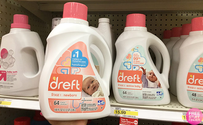 Target: Dreft Active Baby or Newborn Laundry Detergent JUST $8.29 Each (Regularly $16)