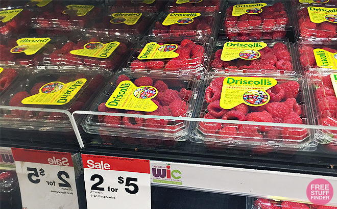 Driscoll’s Raspberries JUST $1.63 at Target