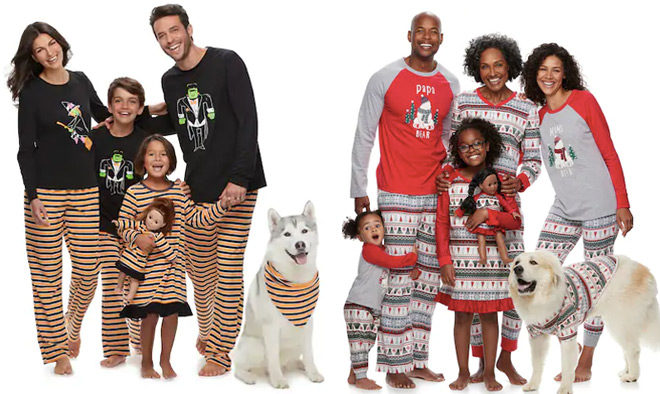 Up To 50% Off Matching Family Holiday Pajamas at Kohl's - SO CUTE!