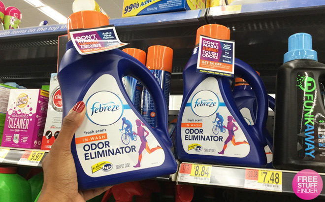 Febreze In-Wash Odor Eliminator JUST 84¢ at Walmart (Regularly $8.84) - Print Now!