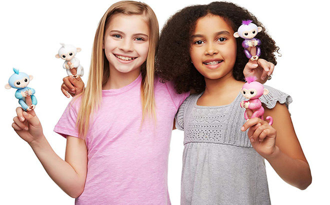 Fingerlings Rose Glitter Interactive Baby Monkey for Just $10.94 (Regularly $18)