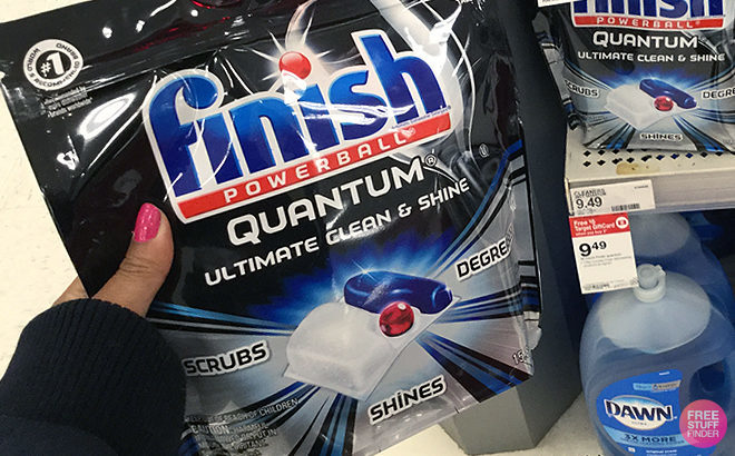 Amazon: Finish Quantum Detergent 82-Count Tabs Just $12.37 + FREE Shipping (16¢ Each!)