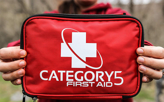 Amazon: Category 5 First Aid Kit ONLY $13.99 (Regularly $30) - Best Price!