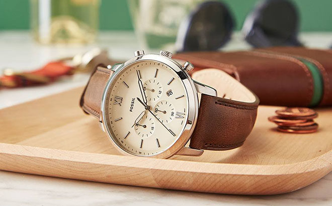 Fossil: Up to 75% Off Wallets & Watches + FREE Shipping - From ONLY $15.20!