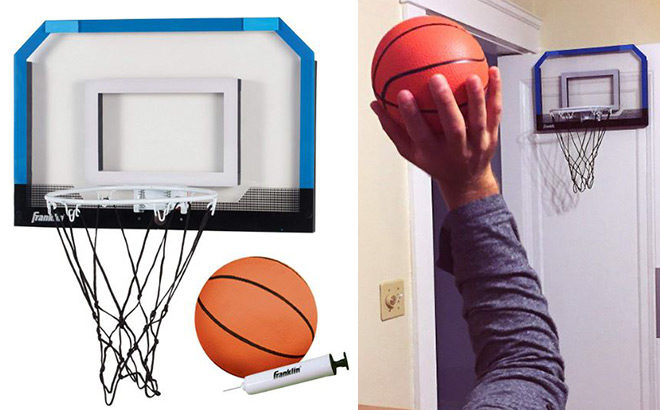 Amazon: Franklin Sports Over the Door Mini Basketball Hoop Just $15.87 (Reg $35)