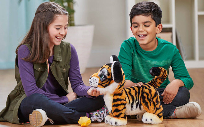 FurReal Roarin Tyler the Tiger ONLY $40 + FREE Shipping (Reg $130) - BEST Price!