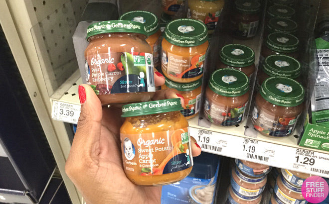 Gerber Organic Jars for Only 64¢ at Target (Regularly $1.19) - Print Coupon Now!