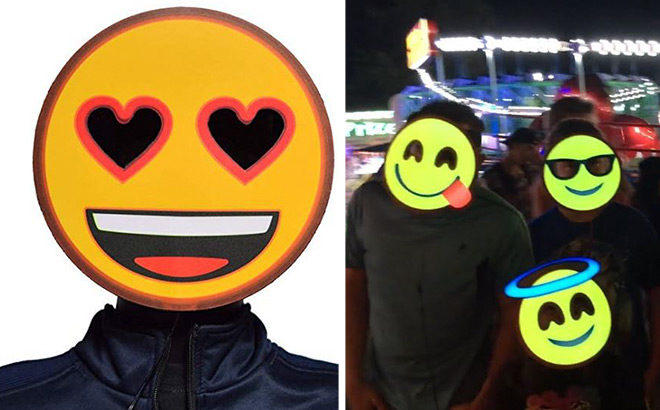 GlowCity Light Up Emoji Masks Just $39.95 at Amazon + FREE Shipping (Today Only)