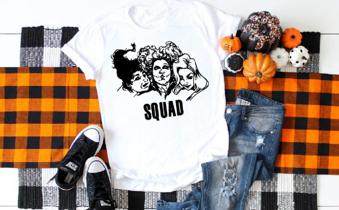 *HOT* Hocus Pocus Sanderson Sisters Tee JUST $13.99 (Regularly $30)