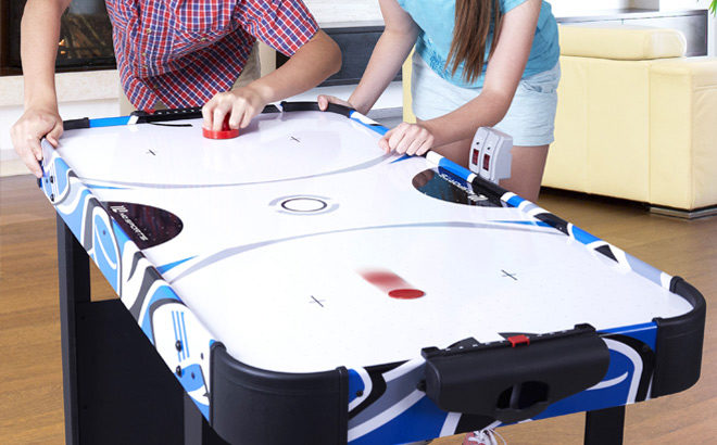 MD Sports 48-Inch Air Powered Hockey Table JUST $45.50 + FREE Shipping (Regularly $89)