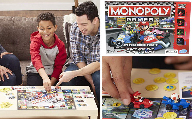 Amazon: Monopoly Gamer Mario Kart Edition Just $14.36 (Reg $25)