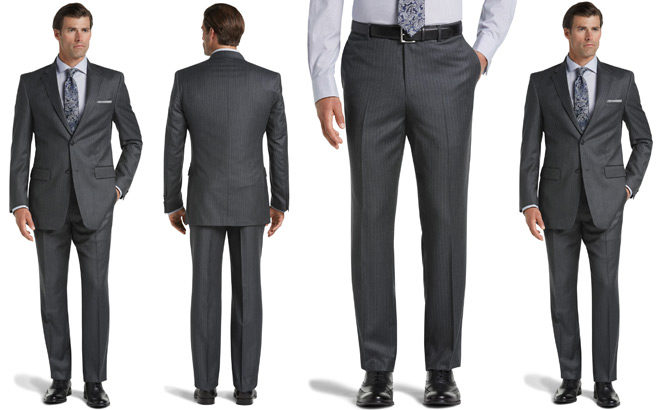Jos A Bank Big & Tall Executive Collection Suit ONLY $58.20 + FREE Shipping (Reg $740)