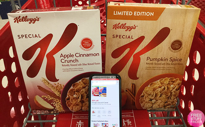 Target: Kellogg’s Special K Seasonal Cereal JUST $1.50 Each (Reg $2.89) - Print Now!