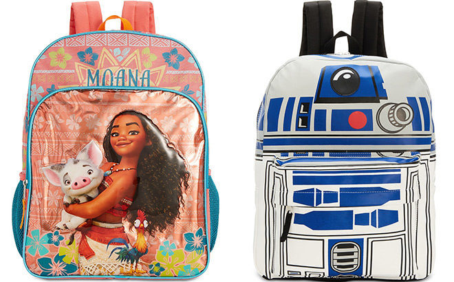 *HOT* Kids Backpacks Starting at JUST $8.73 (Regularly $35) - Moana, Minions, Star Wars