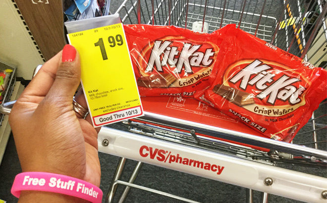 Kit Kat Snack Size for Only $1.49 Each at CVS (Regularly $4.99) - Perfect for Halloween!