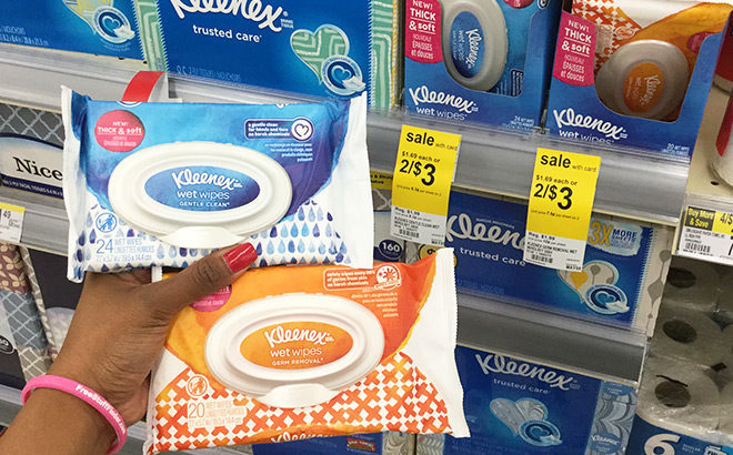 Kleenex Wet Wipes Only $1 at Walgreens (Regularly $2) - Print Now!