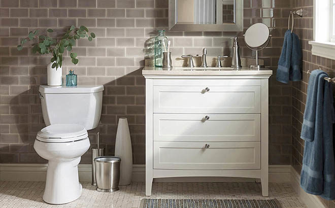 KOHLER Highline WaterSense 2-Piece Toilet Just $159 at Lowe's (Regularly $209)