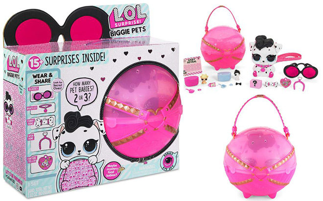 L.O.L. Surprise! Biggie Pet Dollmation for Only $34.88 + FREE Shipping (Reg $40)