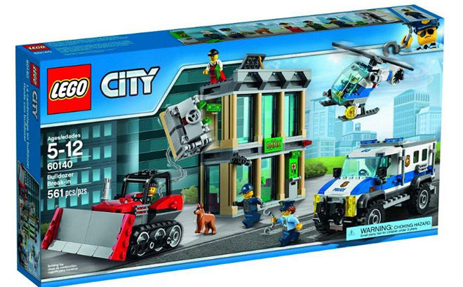LEGO City Police Bulldozer Break-In Building Set Just $43.99 + FREE Shipping (Reg $70)